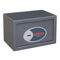 Phoenix Vela Home & Office SS0801K Size 1 Security Safe with Key Lock- Recommended for overnight cash cover of £1.000 cas ...