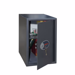 Phoenix Vela Home &amp; Office SS0805K Size 5 Security Safe with Key Lock- SECURITY PROTECTION: Recommended for overnight cas ...