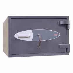 Phoenix Safe Co. HS1051K, Floor safe, Grey, Key, 24 L, Floor, 1 shelves