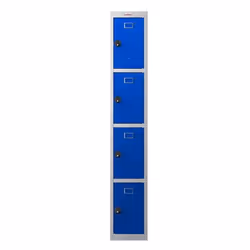 Phoenix Safe Co. Phoenix PL Series 1 Column 4 Door Personal Locker Gre