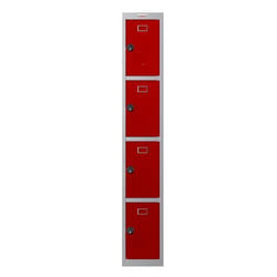 Phoenix Safe Co. Phoenix PL Series 1 Column 4 Door Personal Locker Gre