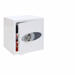 Phoenix Safe Co. HS0673E, Freestanding safe, White, Electronic, 48 L, 1 shelves, 440 mm