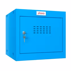 Phoenix Safe Co. Phoenix CL Series Size 1 Cube Locker in Blue with Key