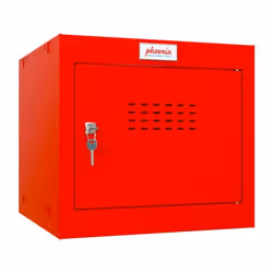 Phoenix Safe Co. Phoenix CL Series Size 1 Cube Locker in Red with Key