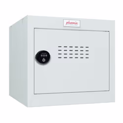 Phoenix Safe Co. Phoenix CL Series Size 1 Cube Locker in Light Grey wi