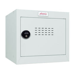 Phoenix Safe Co. Phoenix CL Series Size 1 Cube Locker in Light Grey wi