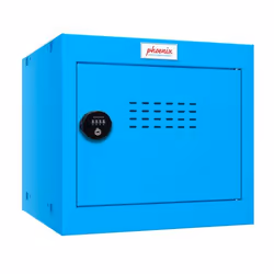 Phoenix Safe Co. Phoenix CL Series Size 1 Cube Locker in Blue with Com