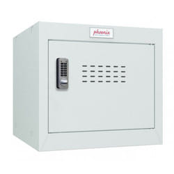 Phoenix Safe Co. Phoenix CL Series Size 1 Cube Locker in Light Grey wi