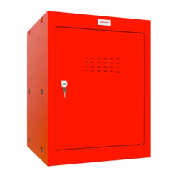 Phoenix Safe Co. Phoenix CL Series Size 2 Cube Locker in Red with Key