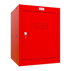 Phoenix Safe Co. Phoenix CL Series Size 2 Cube Locker in Red with Key