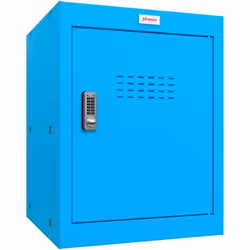 Phoenix Safe Co. Phoenix CL Series Size 2 Cube Locker in Blue with Ele