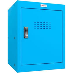 Phoenix Safe Co. Phoenix CL Series Size 2 Cube Locker in Blue with Ele