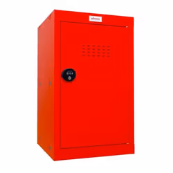Phoenix Safe Co. Phoenix CL Series Size 3 Cube Locker in Red with Comb