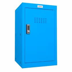 Phoenix Safe Co. Phoenix CL Series Size 3 Cube Locker in Blue with Ele