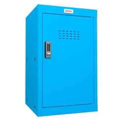 Phoenix Safe Co. Phoenix CL Series Size 3 Cube Locker in Blue with Ele