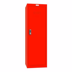 Phoenix Safe Co. Phoenix CL Series Size 4 Cube Locker in Red with Elec