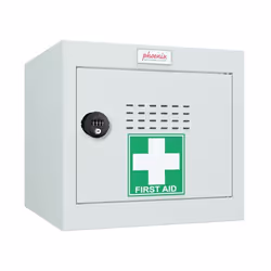 Phoenix Safe Co. Phoenix MC Series Size 1 Cube Locker in Light Grey wi
