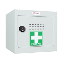 Phoenix Safe Co. Phoenix MC Series Size 1 Cube Locker in Light Grey wi
