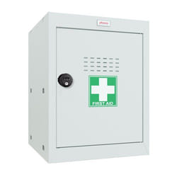 Phoenix Safe Co. Phoenix MC Series Size 2 Cube Locker in Light Grey wi