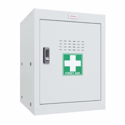 Phoenix Safe Co. Phoenix MC Series Size 2 Cube Locker in Light Grey wi