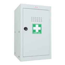 Phoenix Safe Co. Phoenix MC Series Size 3 Cube Locker in Light Grey wi