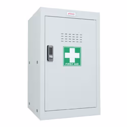 Phoenix Safe Co. Phoenix MC Series Size 3 Cube Locker in Light Grey wi