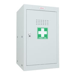 Phoenix Safe Co. Phoenix MC Series Size 3 Cube Locker in Light Grey wi