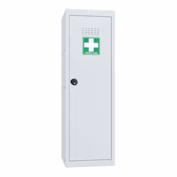 Phoenix Safe Co. Phoenix MC Series Size 4 Cube Locker in Light Grey wi