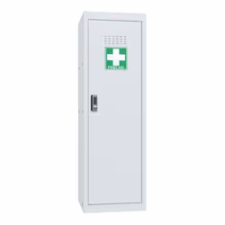 Phoenix Safe Co. Phoenix MC Series Size 4 Cube Locker in Light Grey wi
