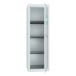 Phoenix Safe Co. Phoenix MC Series Size 4 Cube Locker in Light Grey wi
