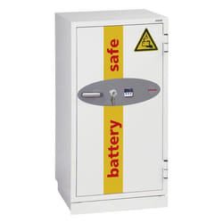 Phoenix Safe Co. Battery Commander Freestanding safe 220 L White. Yell