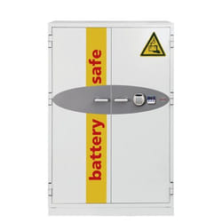 Phoenix Safe Co. Battery Commander Freestanding safe 626 L White. Yell