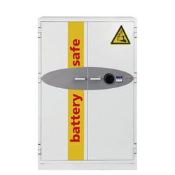 Phoenix Safe Co. Battery Commander Freestanding safe 626 L White. Yell