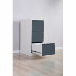 Phoenix Safe Co. Phoenix FC Series 3 Drawer Filing Cabinet Grey Body A