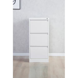 Phoenix Safe Co. Phoenix FC Series 3 Drawer Filing Cabinet Grey with K