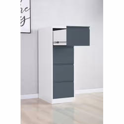 Phoenix Safe Co. Phoenix FC Series 3 Drawer Filing Cabinet Grey Body A