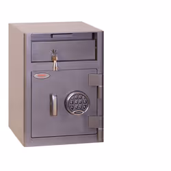 Phoenix Safe Co. Cash Deposit Size 1 Security Safe Elctrnic Lock DD, Floor safe, Grey, Electronic, 47 L, 340 mm, 381 mm
