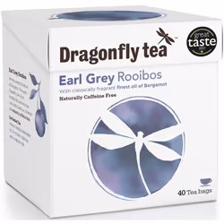 Dragonfly ORG Earl Grey Rooibos Tea 100g (40s) x4