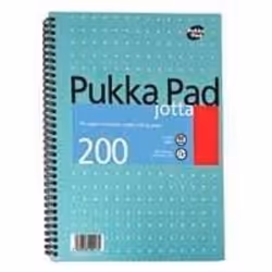 Pukka Pad Metallic Jotta A5 Wirebound Hardcover Notepad 100 80GSM Rule