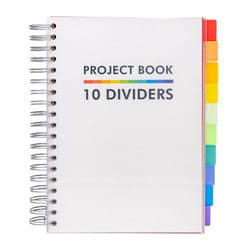 Pukka PUKKA PADS PROJ BOOK/10 DIVDR B5 WHT