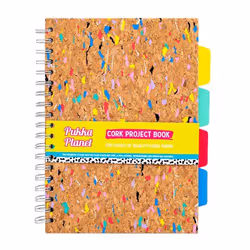 Pukka Pukka Planet Cork Project Book B5 181 x 257mm 200 Page 8mm Lined