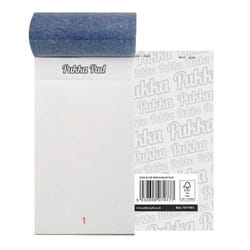 Pukka Restaurant Pad Duplicate Numbered Pages 76mm x 140mm White (Pack