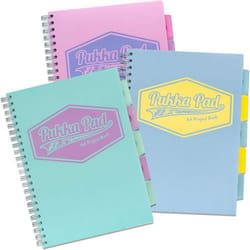 Pukka PUKKA PASTEL A4 PROJECT BOOK PK3