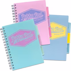 Pukka Pukka Pad A5 Wirebound Polypropylene Cover Project Book Ruled 20