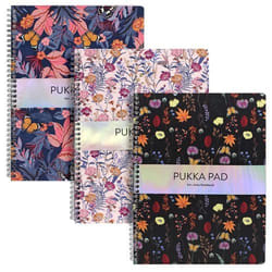 Pukka Pukka Pad Bloom A4 Plus Jotta Book Round Corners Assorted Design