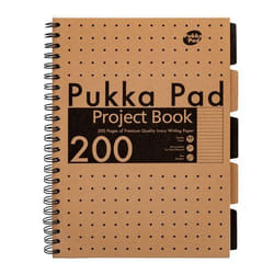 Pukka PUKKA PAD KRAFT PROJECT BOOK A4 PK3