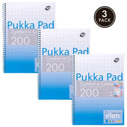 Pukka Irlen Jotta A4 Wirebound 200 Turquoise Perforated Pages Paper Ti