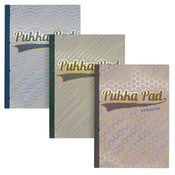 Pukka Pad Haze A4 Refill Pad 300 Pages 4 Hole Punched Sidebound with M