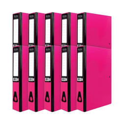 Pukka PUKKA BRIGHTS BOX FILE FC PINK PK10