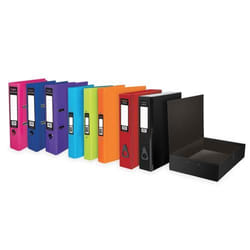 Pukka PUKKA BRIGHTS BOX FILE FC ASST PK10